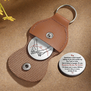 Custom Couple Pocket Hug – Personalized Anniversary Wedding Gift for Husband and Wife CH07 910456