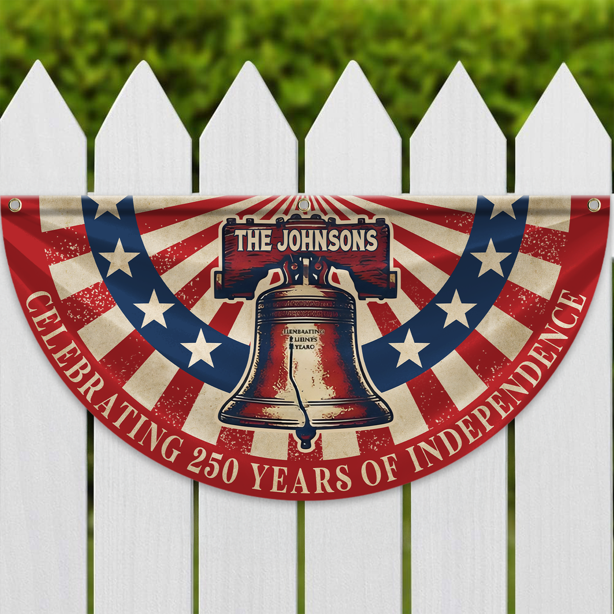 Custom Family Name USA Celebrating 250 Years Of Independence Fan Flag LM32 897951