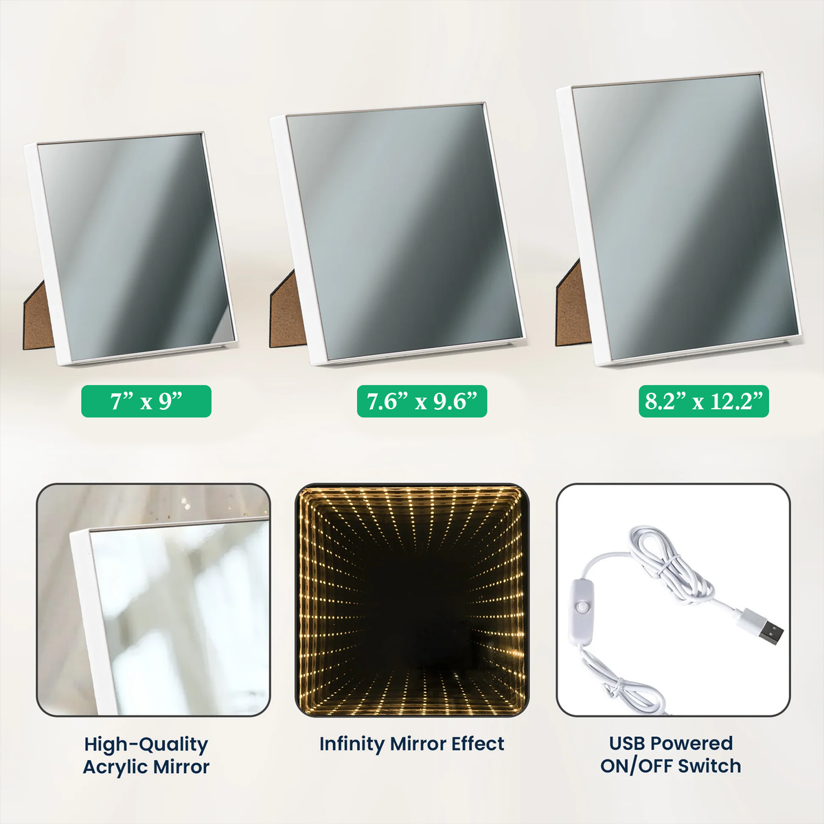 Personalized To My Mom Forget Mother's Day I Love You Every Day Mirror Light Box CH07 910874