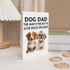 Custom Photo Dog Dad The Man The Myth The Snack Dealer Building Block CH07 910796