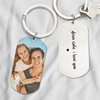 Custom Photo Drive Safe I Love You Metal Keychain CH07 910164