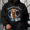 Custom Photo Forever In My Heart Dog Memorial Dark Shirt CH07 910812