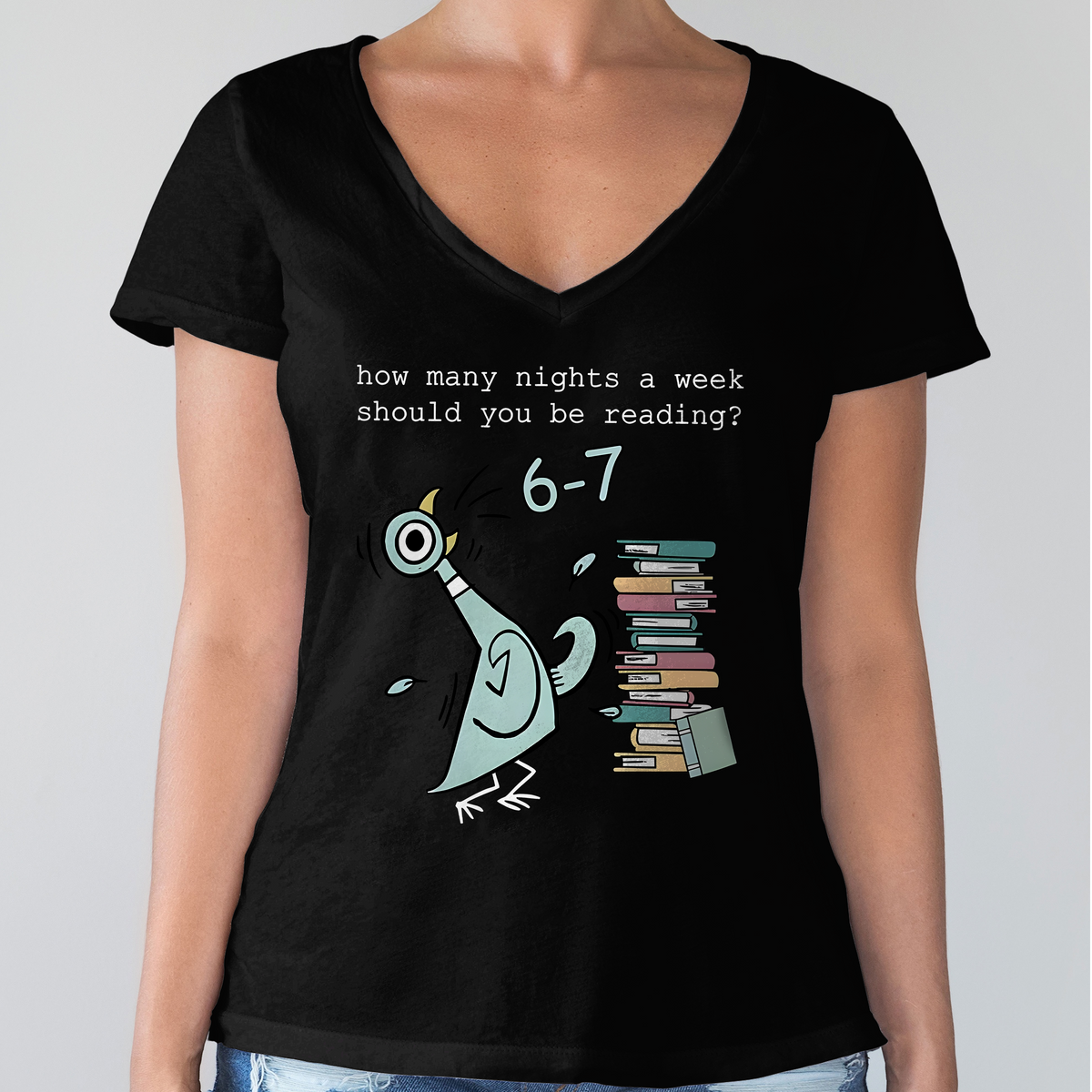 How Many Nights A Week Should You Be Reading 6-7 Funny Six Seven Dark Shirt CH07 896904