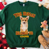 Custom Photo This Human Belongs To Dog Cat Sweatshirt TH10 896533