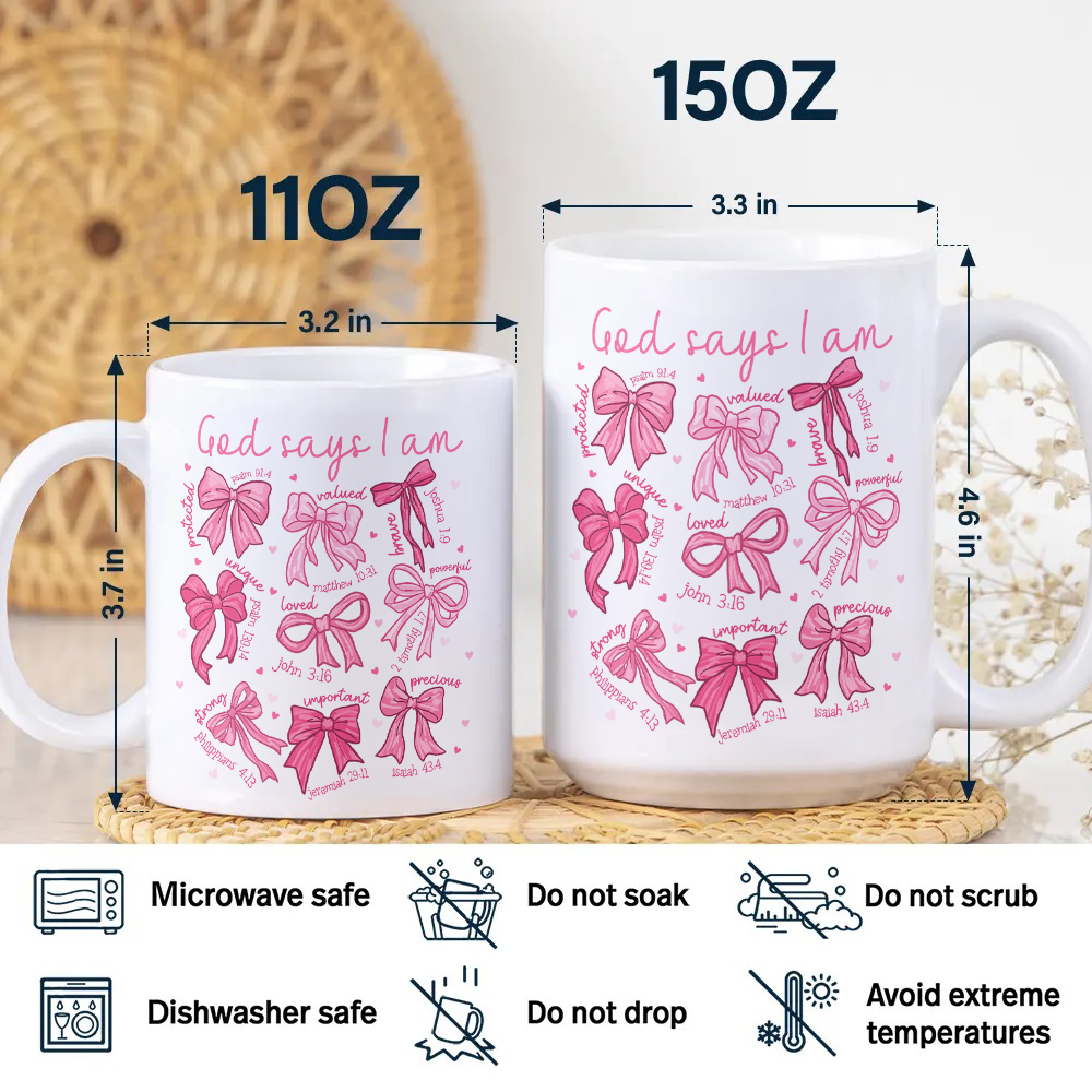 God Says I Am Mug TH10 894801
