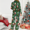 Custom Funny Kid Face Best Dad Ever Christmas Light Pajamas LM32 897263