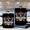 America 250 Years of Freedom 1776–2026 Anniversary Black Mug HA75 898806