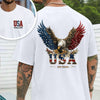 Custom Name American Eagle USA 250 Years Patriotic Front And Back Shirt HO82 901840