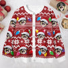 Custom Funny Photo Xmas Leds Cardigan Gift For Dog Lover HO82 900264