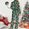 Custom Puppy Photo Ho Ho Ho Chritsmas Pajamas Gift For Pet Lovers CH07 899724
