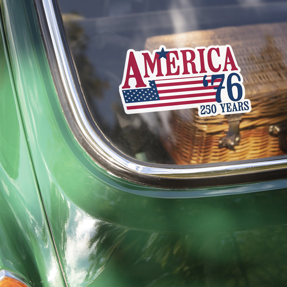 America 76 250 Years Anniversary Car Window Decal Sticker TH10 169229