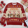 Tit The Season - Personalized Ugly Sweater Gift For Dog Lovers TH10 896105