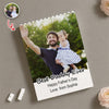 Custom Photo Best Daddy Ever Building Brick Blocks, Father's Day Gift TH10 898847