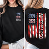 Custom Name America 250th 1776-2026 Back & Front Dark Shirt TH10 169063