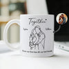 Custom Photo Anniversary Wedding Gifts For Husband And Wife, Him And Her White Mug CH07 899842