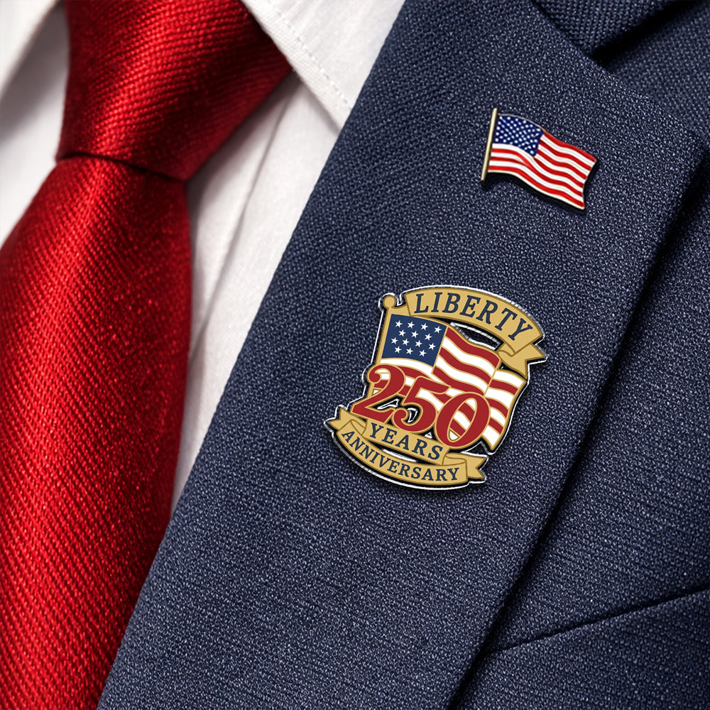 Liberty 250 Years Anniversary Acrylic Pin TH10 169311