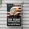 Custom Family Name One Nation Under God 1776 2026 Semiquincentennial 250 Years American Garden Flag HO82 900886