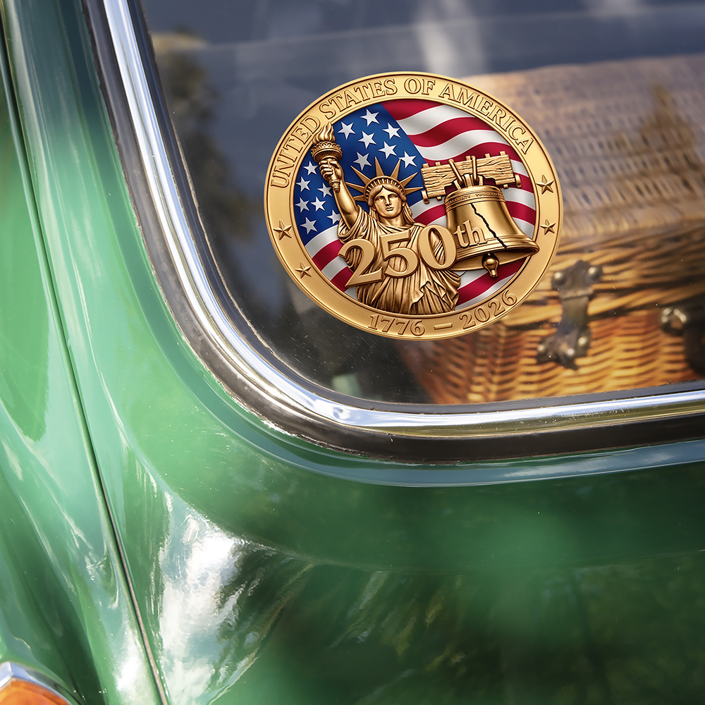 United State Of America 250th 1776 - 2026 Car Window Decal Sticker TH10 169423