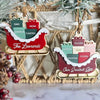 Personalized Name Sleigh Ornament, Family Keepsake, Christmas Gifts HO82 904304