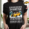 Custom Photo Oh What's Fun It Is To Ride Dark Shirt HO82 900642