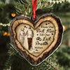 From Our First Kiss Till Our Last Breath – Personalized Acrylic Ornament CH07 896592
