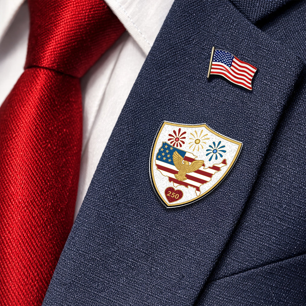 USA 250 With Eagle Acrylic Pin TH10 169313