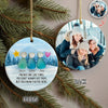 Custom Photo 2D Friendship Sea Glass Christmas Ceramic Ornament Gift For Besties HO82 900306