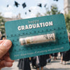 Personalized Funny Gift Happy Graduation BRUH Money Holder Card LM32 899169