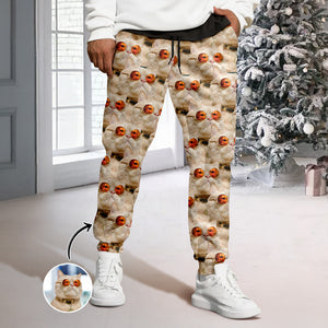 Custom Photo Funny Moment Cat Sweatpants HA75 897702