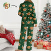 Custom Photo With Christmas Pattern - Personalized Pajamas Gift For Dog Lovers CH07 896298