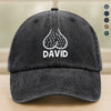 Custom Name Sack Ball Personalized Washed Denim Baseball Cap Funny Gifts for Men CH07 910200