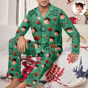 Custom Cute Photo You're A Slam Dunk, Dad Pajamas LM32 895689