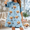 Custom Dog Face Photo Nightgown Gift For Dog Lovers CH07 910350