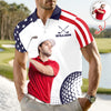 Custom Photo Golf Player Polo Shirt Golf Lovers Gift For Him CH07 896584