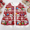 Custom Funny Photo Xmas Leds Cardigan Gift For Cat Lover HO82 900266