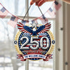 Custom Family Name USA 250th Anniversary Patriotic Acrylic Suncatcher LM32 899279