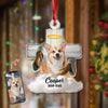 Custom Dog Memorial Photo Dog In Heaven Acrylic Ornament CH07 896636