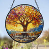 Personalized Tree of Life Stained Glass Suncatcher Anniversary Gift For Parents HA75 897106