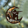 Personalized Deer Hunting Wood Layer Ornament For Hunting Lovers TH10 896691
