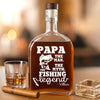 Custom Name The Man The Myth The Fishing Legend Personalized Whiskey Bottle HA75 898156