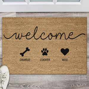 Personalized Welcome Doormat Gift For Pet Lovers TH10 896929