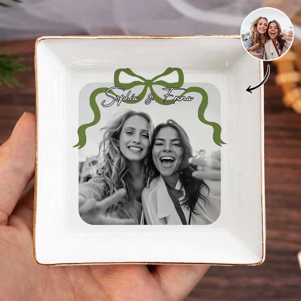 Custom Photo Bestie Forever Jewelry Dish TH10 896547