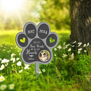 Custom Dog Photo You Were My Favorite Hello Memorial Garden Stake TH10 891601