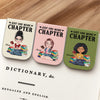 Just One More Chapter Personalized Leather Magnetic Bookmark Gifts For Book Lovers CH07 899522