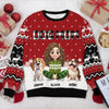 Personalized Dog Mom Christmas Pattern Ugly Sweater Christmas Gift HA75 898068
