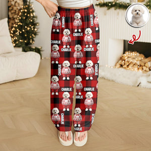 Personalized Dog Cat Xmas Clothes Sweatpants For Dog Lover TH10 896777