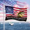 Custom Family Name Reeling In The Freedom House Flag TH10 169037