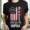 Personalized We The People 250 Years Dark Shirt TH10 898625