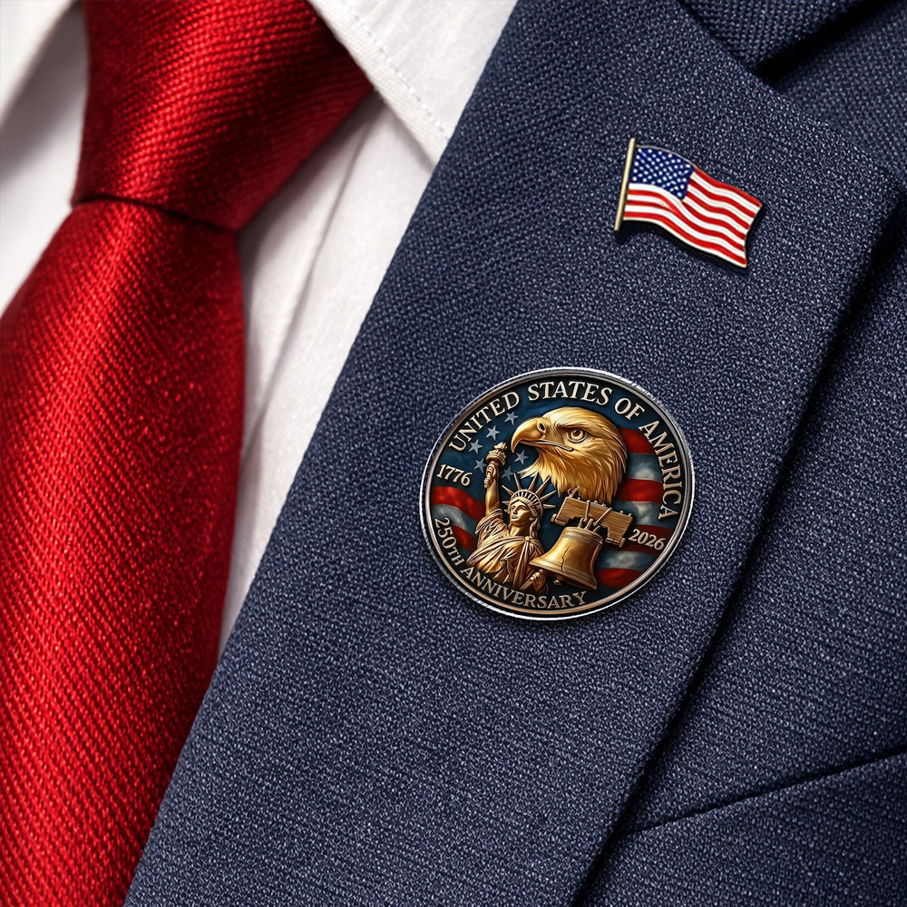 United State Of America 250th Anniversary Acrylic Pin TH10 169321