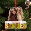 Custom Funny Photo Bestie Photo Christmas Cake Cookie Acrylic Ornament LM32 895939
